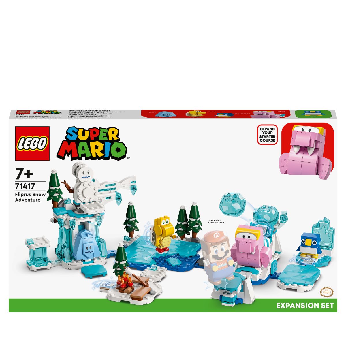 LEGO 71417 SUPER MARIO FLIPRUS SNOW ADVENTURE EXPANSION SET