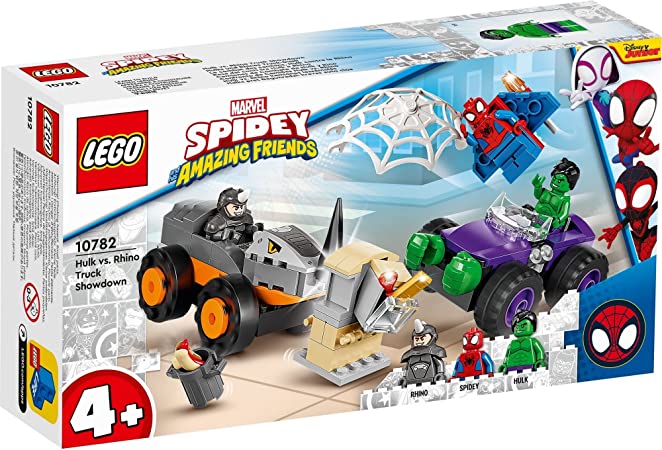 LEGO 10782 SPIDEY HULK VS. RHINO TRUCK SHOWDOWN - Toyworld Frankston