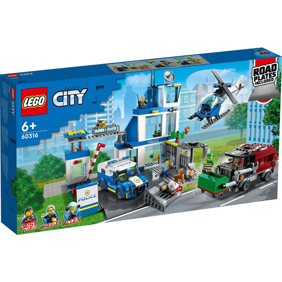 LEGO 60316 CITY POLICE STATION - Toyworld Frankston