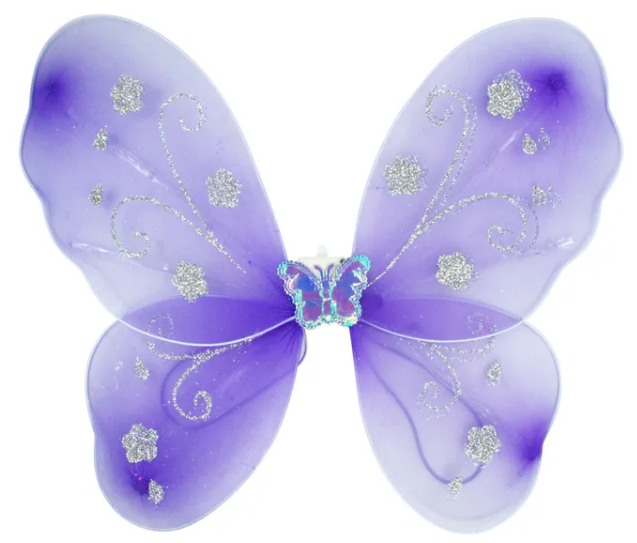 LIGHT UP BUTTERFLY WING LILAC - Toyworld Frankston