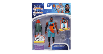 Space Jam: A New Legacy - Lebron James with ACME Rocket Pack 4000 - Toyworld Frankston
