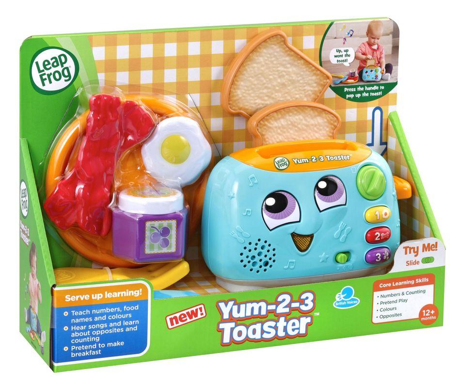 LEAPFROG  YUM 2-3 TOASTER - Toyworld Frankston