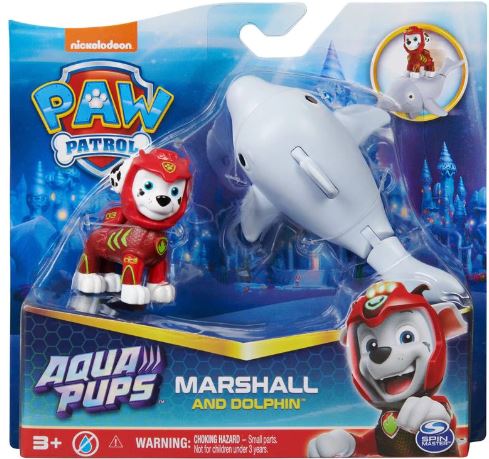 PAW PATROL AQUA HERO PUPS ASSORT - MARSHALL - Toyworld Frankston