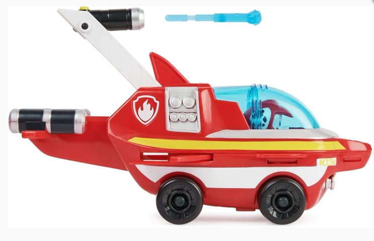PAW PATROL AQUA THEMED VEHICLES ASS - MARSHALL DOLPHIN