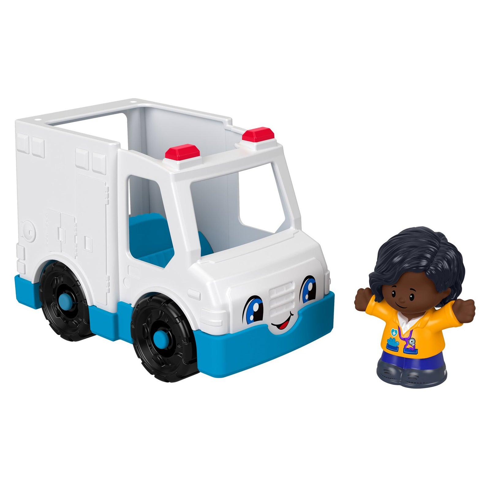 LITTLE PEOPLE SMALL VEHICLE: AMBULANCE - Toyworld Frankston