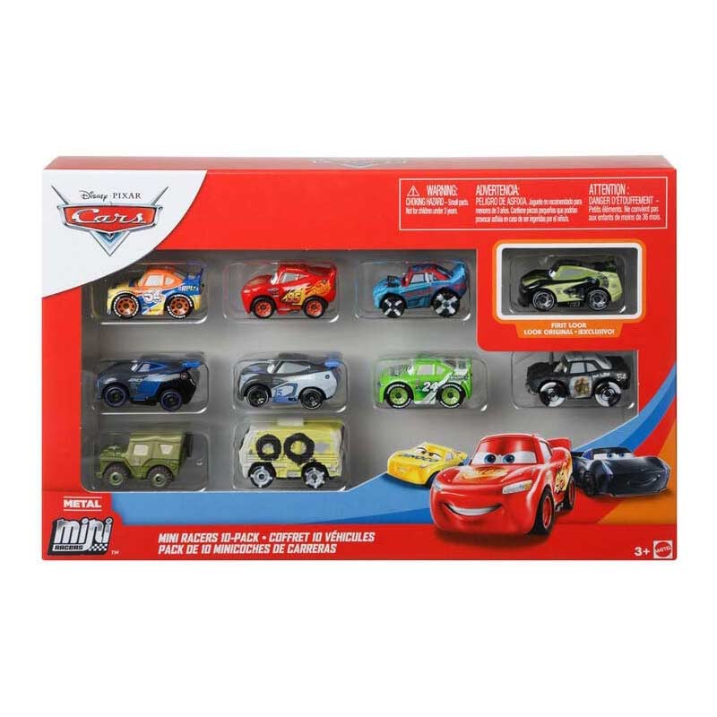 DISNEY CARS MINI RACERS 10-PACK - Toyworld Frankston