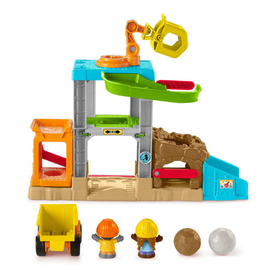 LITTLE PEOPLE : LOAD UP N LEARN CONSTRUCTION SITE - Toyworld Frankston