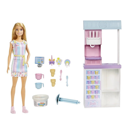 BARBIE ICE CREAM SHOP PLAYSET - Toyworld Frankston