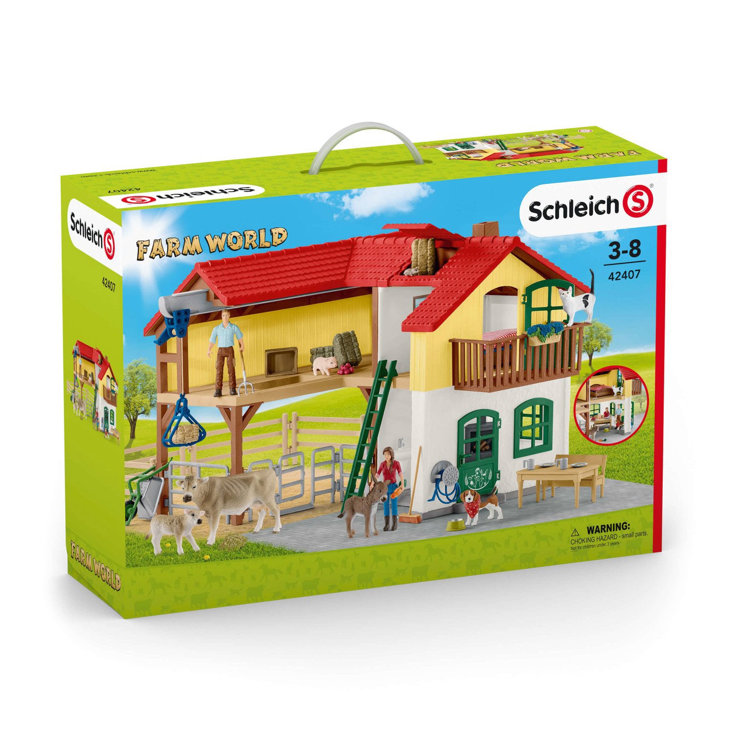 LARGE FARM HOUSE WITH ACCESSORIES - Toyworld Frankston