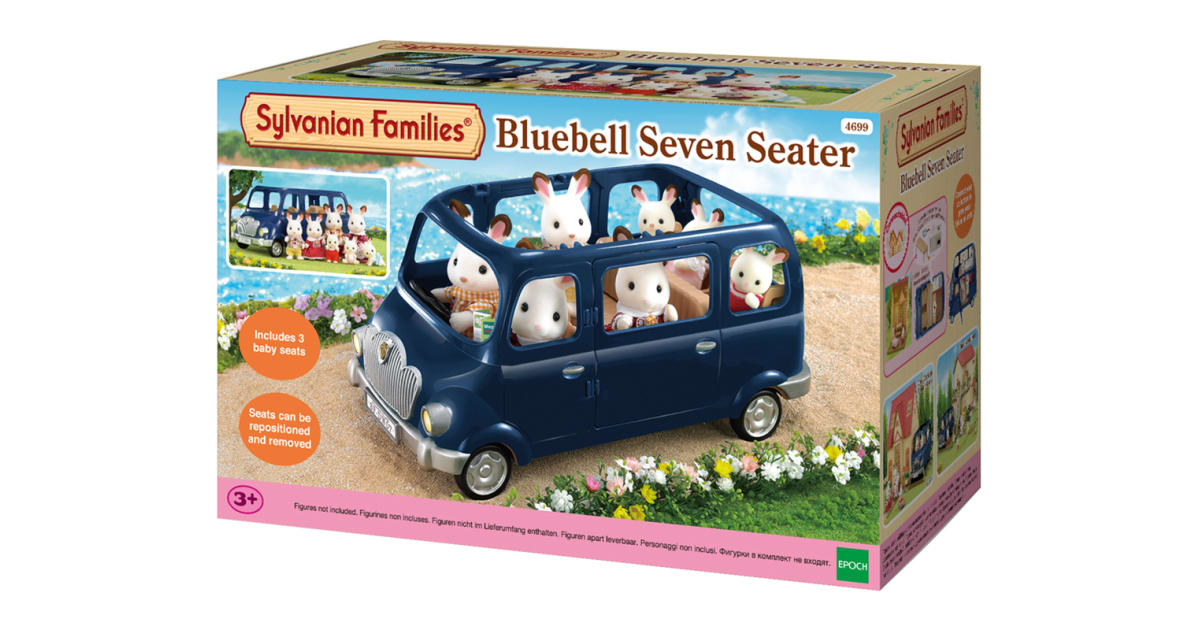 SF - BLUEBELL SEVEN SEATER | SYLVANIAN FAMILIES | Toyworld Frankston