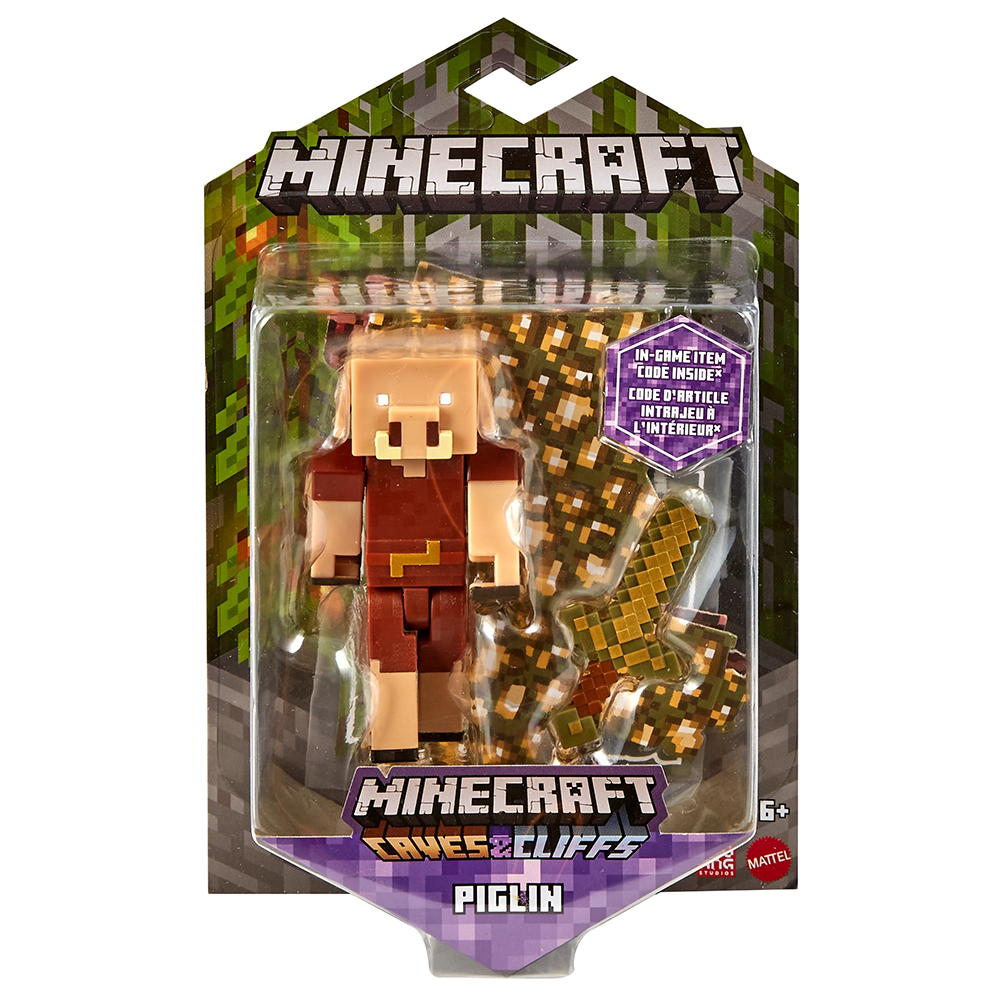 MINECRAFT FIGURE PIGLIN - Toyworld Frankston