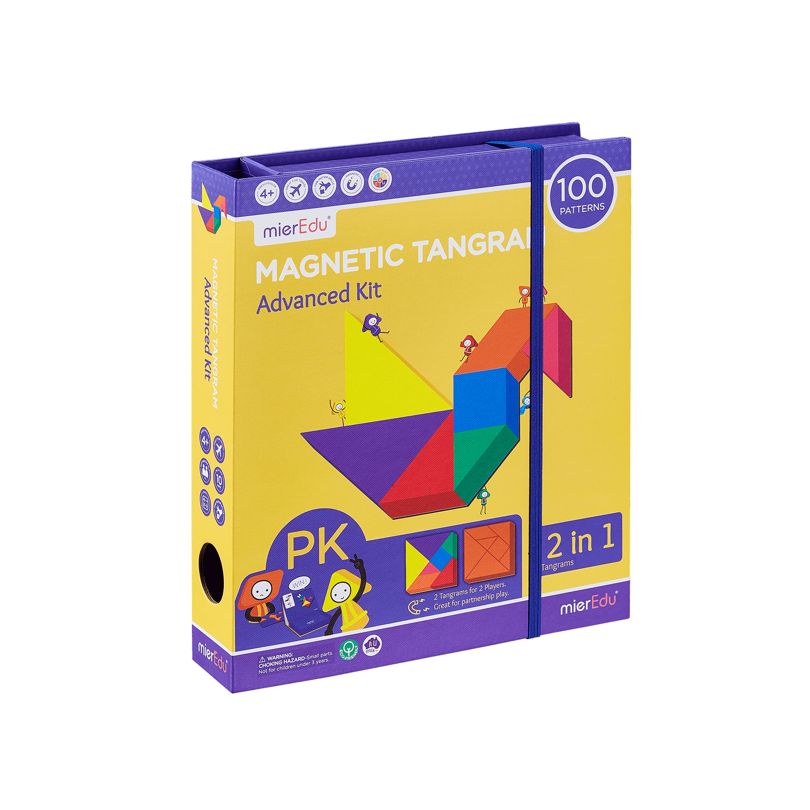 MAGNETIC TANGRAM - ADVANCED KIT - Toyworld Frankston