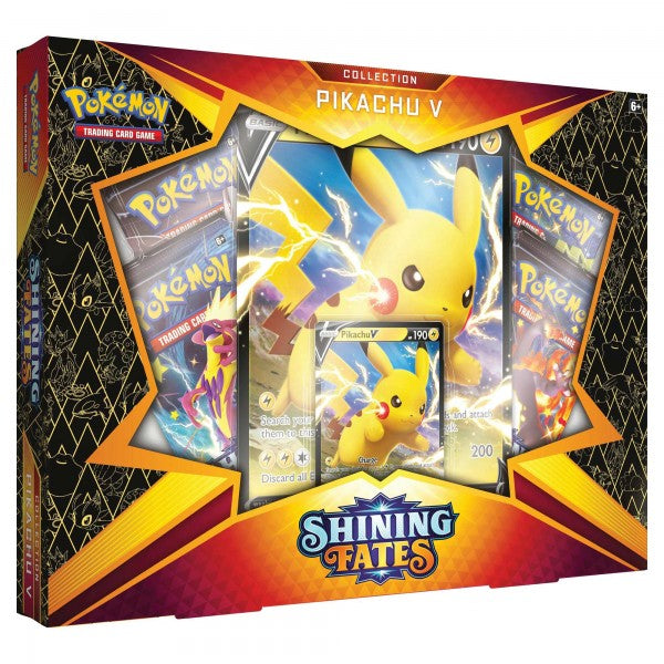 POKEMON TCG SHINING FATES - PIKACHU V BOX - Toyworld Frankston