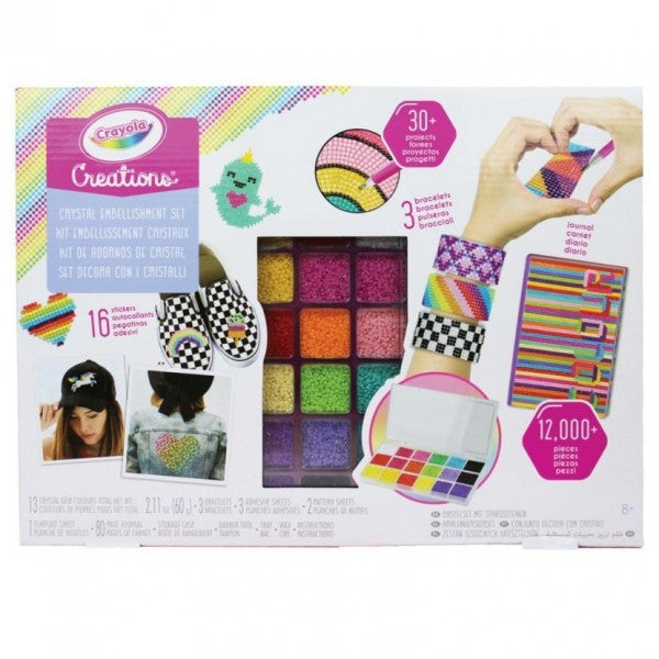 CRAYOLA CREATIONS CRYSTAL EMBELLISHMENT SET - Toyworld Frankston
