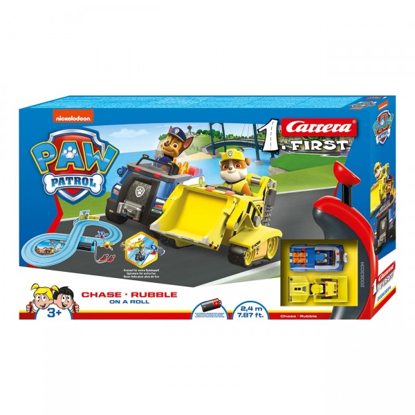 CAR FIRST BATTERY SET - PAW PATROL ON A ROLL - Toyworld Frankston