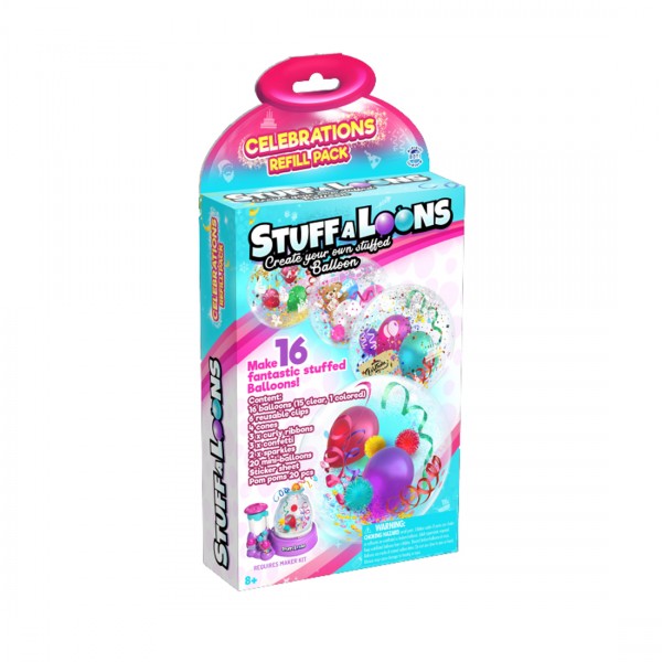 STUFFALOONS REFILL CELEBRATIONS - Toyworld Frankston