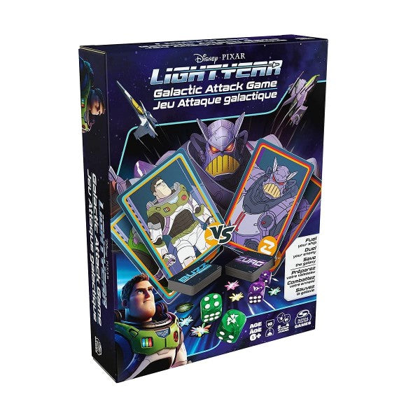 LIGHTYEAR - GALACTIC ATTACK GAME - Toyworld Frankston