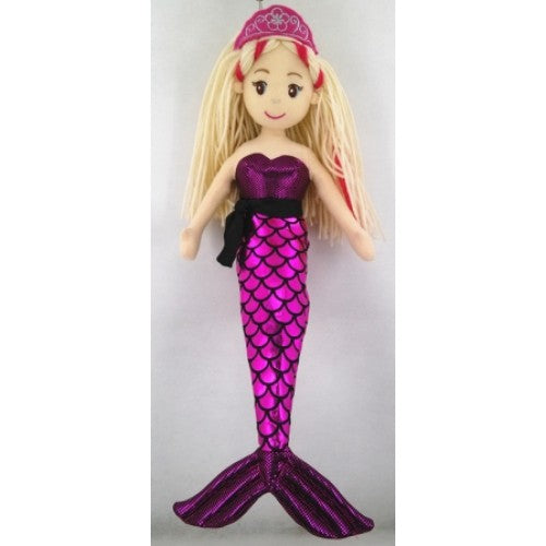 COTTON CANDY 45CM LOLA PURPLE F-S MERMAID - Toyworld Frankston
