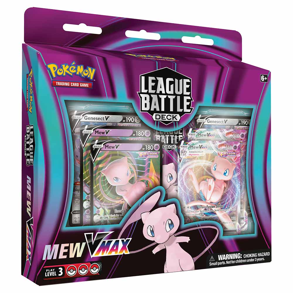 POKEMON MEW VMAX LEAGUE BATTLE DECK