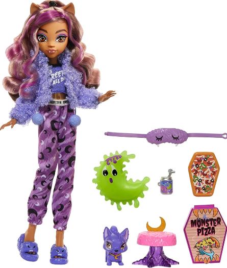 MONSTER HIGH - CREEPOVER DOLLS - CLAWDEEN WOLF