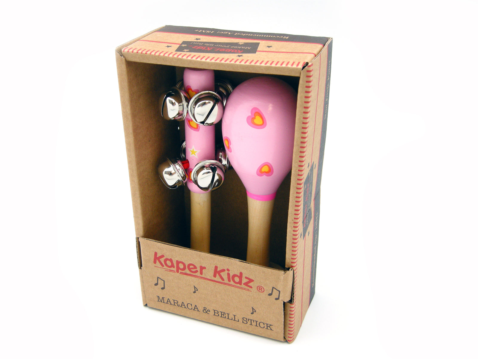 SM HEART MARACA & BELL SET - Toyworld Frankston