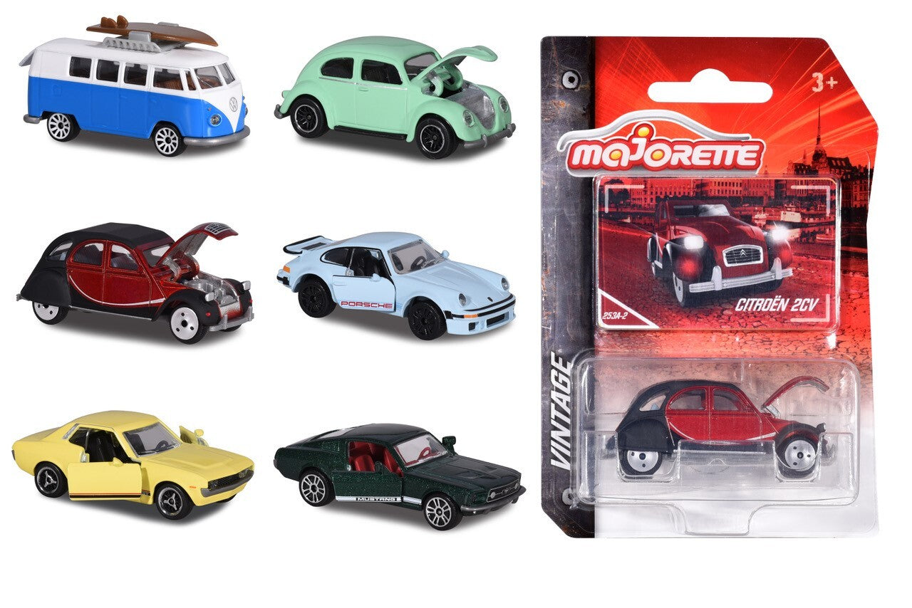 MAJORETTE VINTAGE 12 ASST H/S - Toyworld Frankston