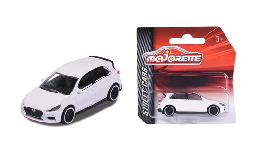 MAJORETTE HYUNDAI I30N WHITE - Toyworld Frankston