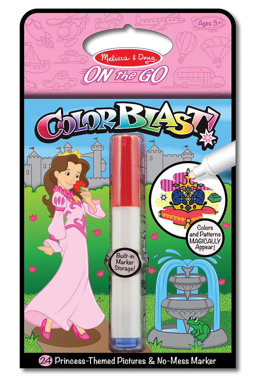 M&D ON THE GO COLOR BLAST PRINCESS - Toyworld Frankston