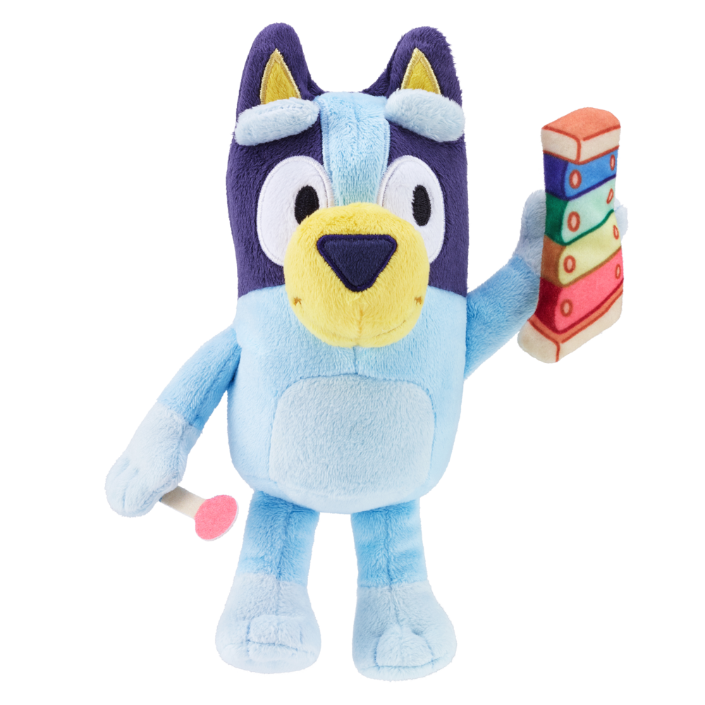 BLUEY S6 PLUSH BLUEY WITH MAGIC XYLOPHONE - Toyworld Frankston