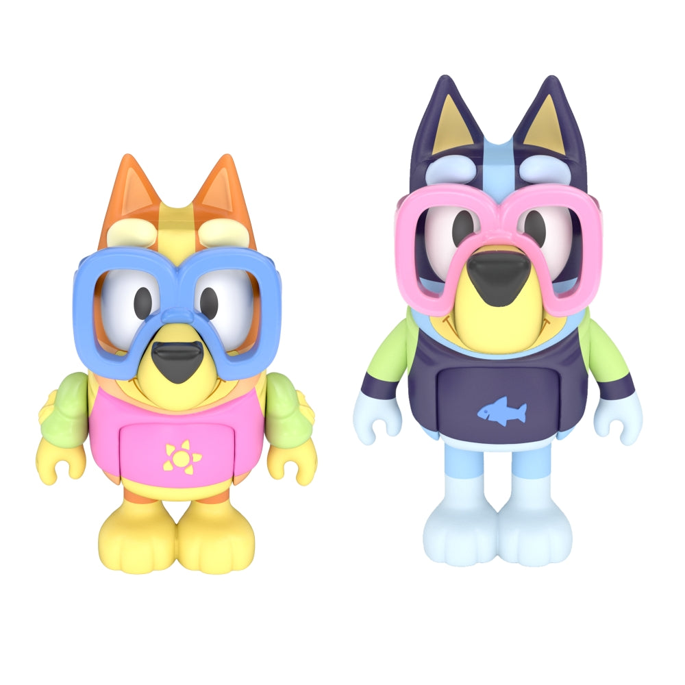 BLUEY FIGURE 2 PACK POOL TIME - Toyworld Frankston