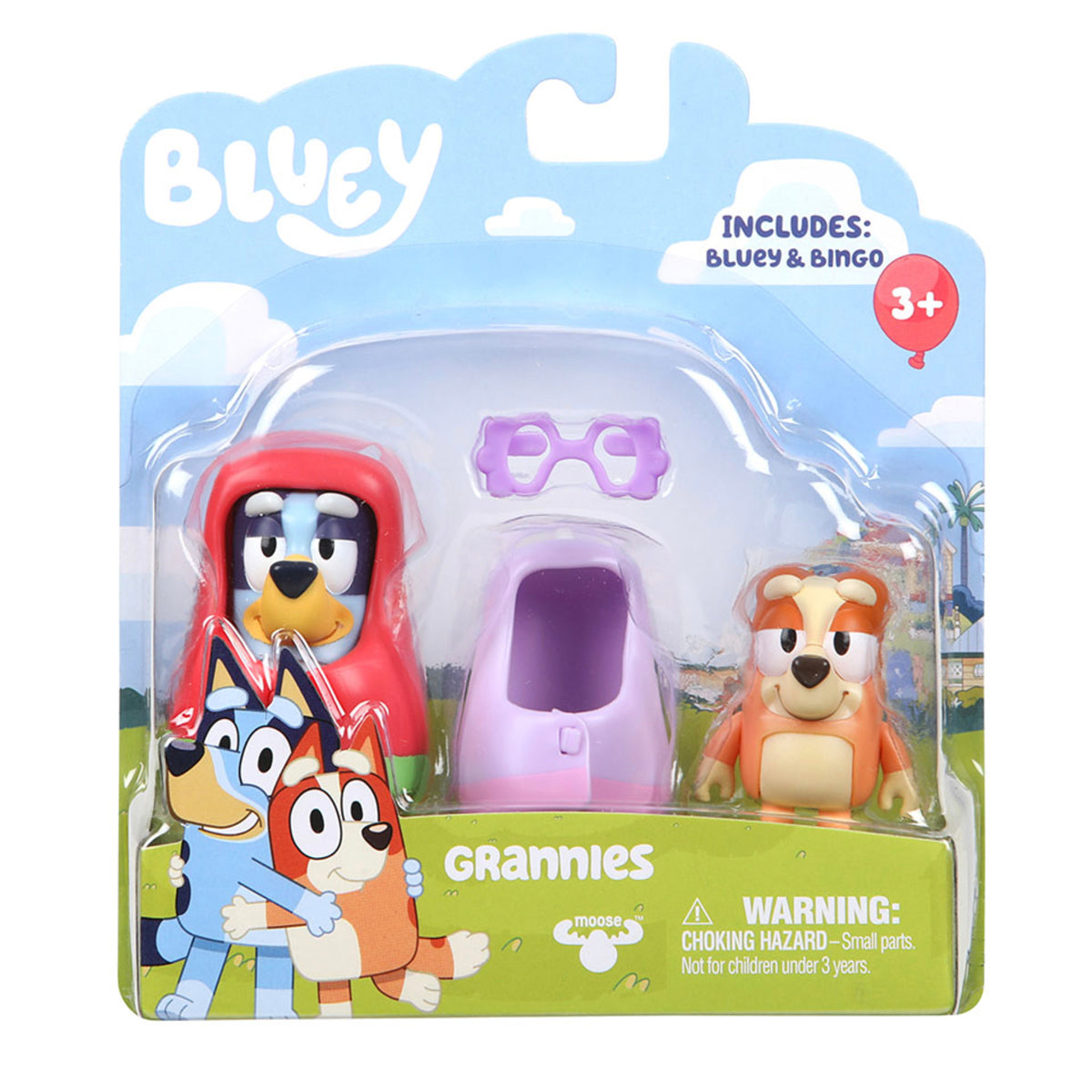 BLUEY FIGURE 2 PACK GRANNIES - Toyworld Frankston