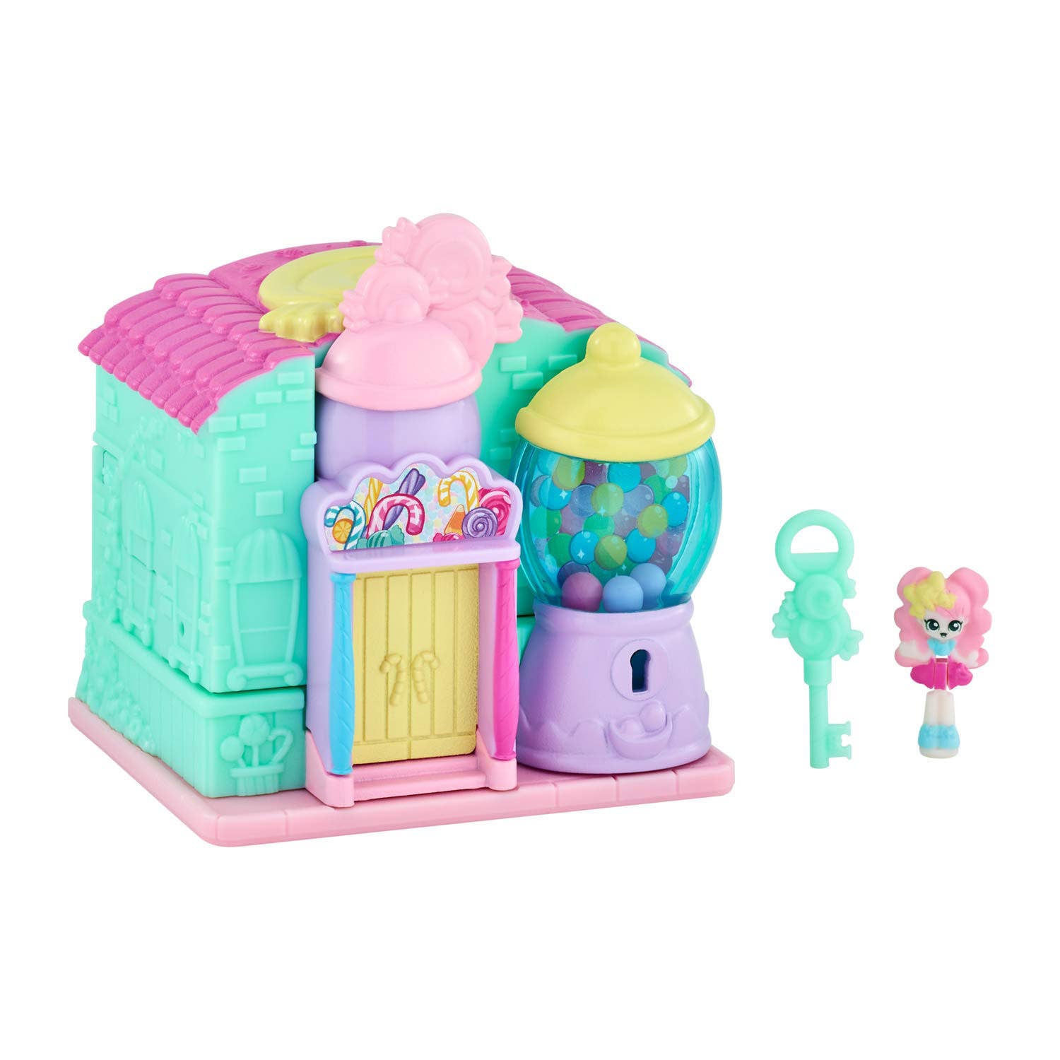 SHOPKINS LITTLE SECRETS MINI PLAYSET - SWEET RETREAT CANDY SHOP - Toyworld Frankston