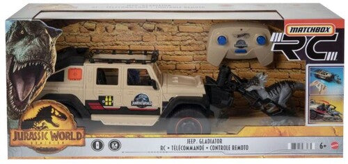 MATCHBOX JURASSI WORLD JEEP RC - Toyworld Frankston