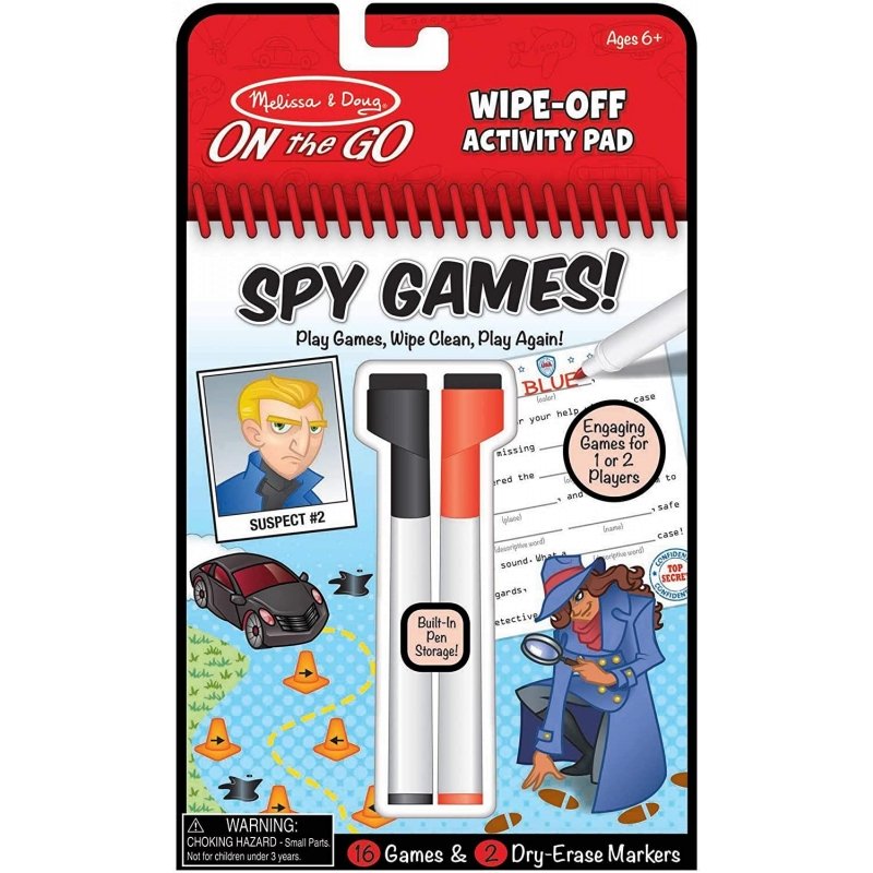 MELISSA & DOUG ON THE GO SPY GAMES - Toyworld Frankston
