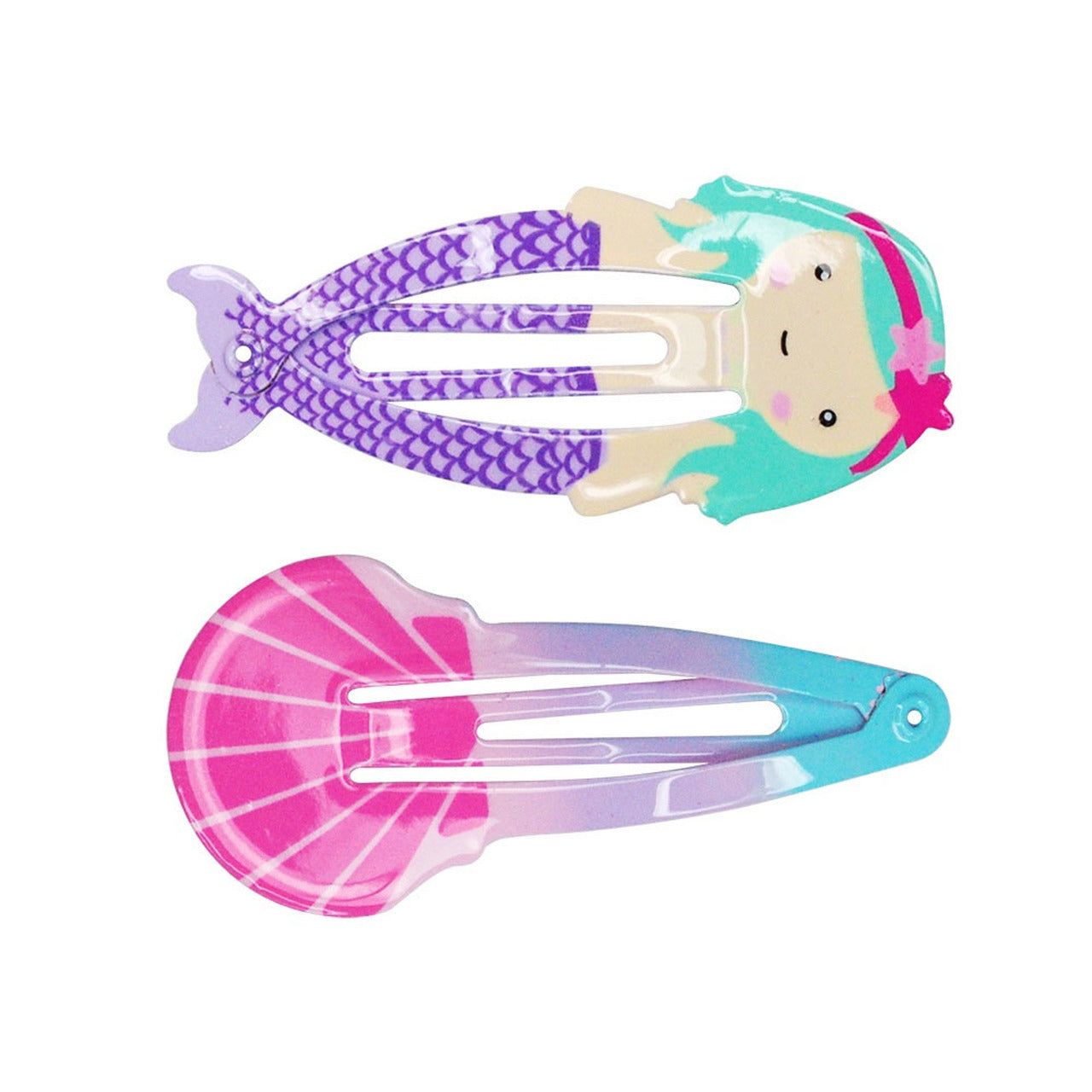 PINK POPPY MERMAID FUN SHAPES HAIRCLIP - Toyworld Frankston