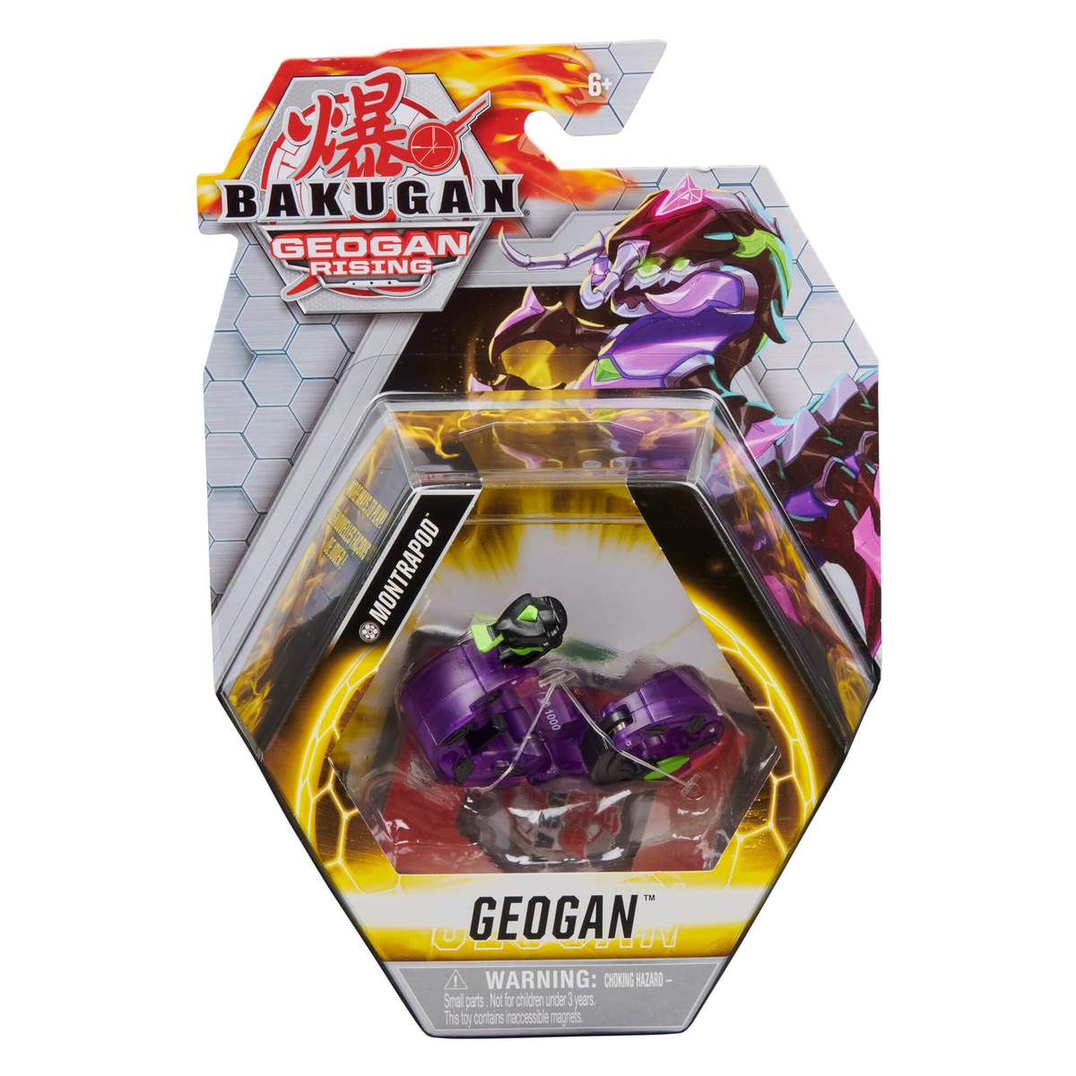BAKUGAN GEOGAN SINGLE PACK MONTRAPOD - Toyworld Frankston