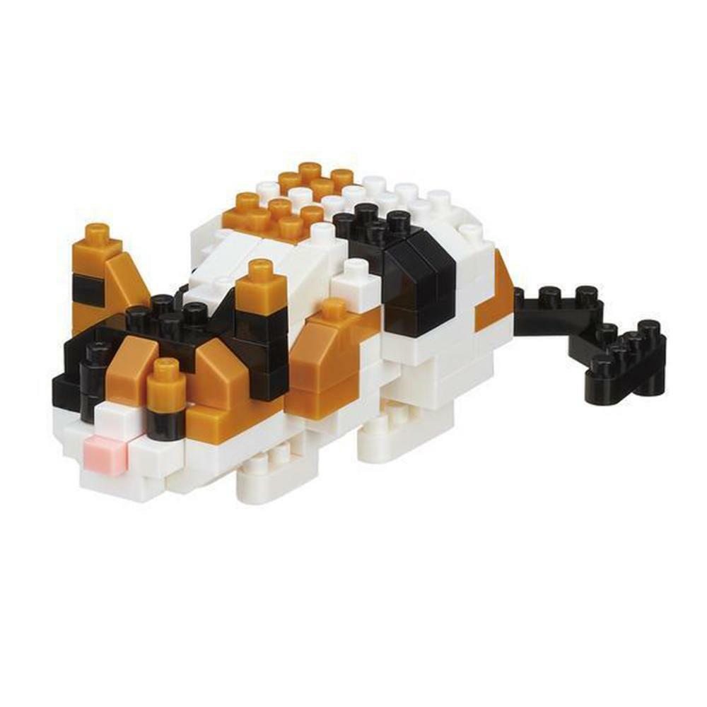 NANOBLOCK - CALICO CAT 265 - Toyworld Frankston