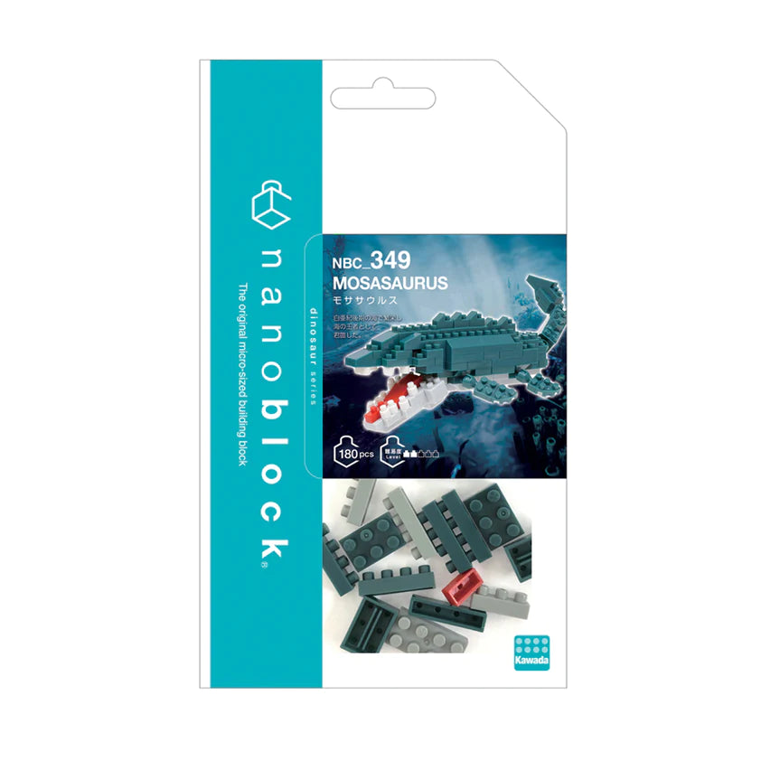 NANOBLOCK - MOSASAURUS 349 - Toyworld Frankston