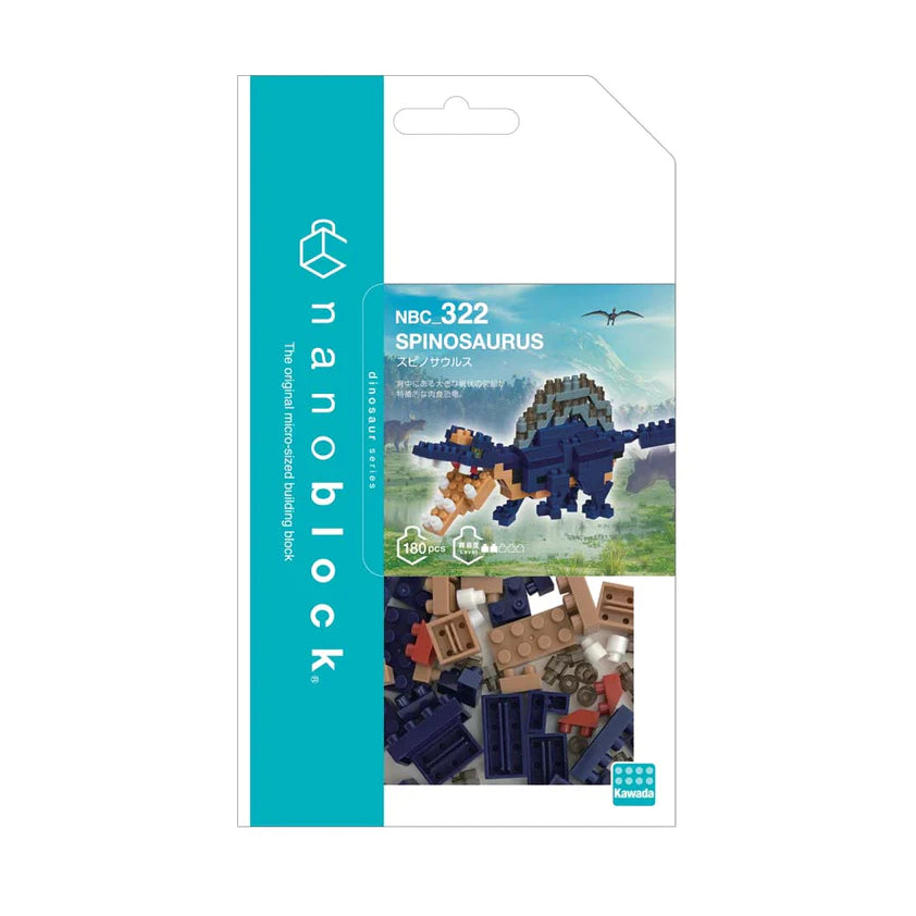 NANOBLOCK SPINOSAURUS 322 - Toyworld Frankston