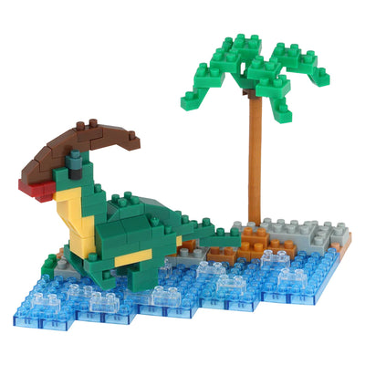 NANOBLOCK WATERSIDE PARASAUROLOPHUS 367 - Toyworld Frankston