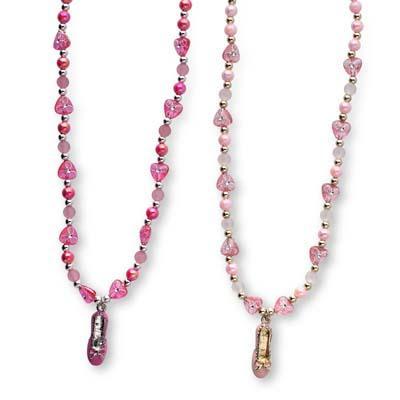 PINK POPPY BEAUTIFUL BALLET SHOE NECKLACE - Toyworld Frankston