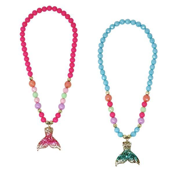 PINK POPPY MAKE WAVES MERMAID NECKLACE - Toyworld Frankston