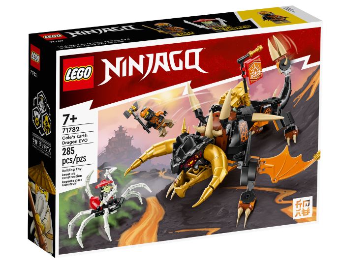 LEGO NINJAGO 71782 COLE'S EARTH DRAGON EVO - Toyworld Frankston