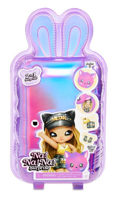 NA NA NA SURPRISE 2-IN-1 POM DOLL ASSORTMENT - SERIES 3 - Toyworld Frankston