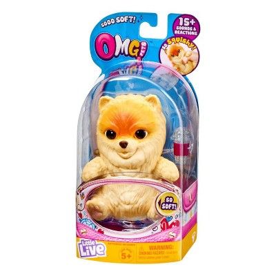 LIVE LIVE OMG PETS DOG - CREAM | LITTLE LIVE PETS | Toyworld Frankston