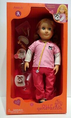 OUR GENERATION PROFESSIONAL VET DOLL ANAIS STRAWBERRY | OUR GENERATION | Toyworld Frankston