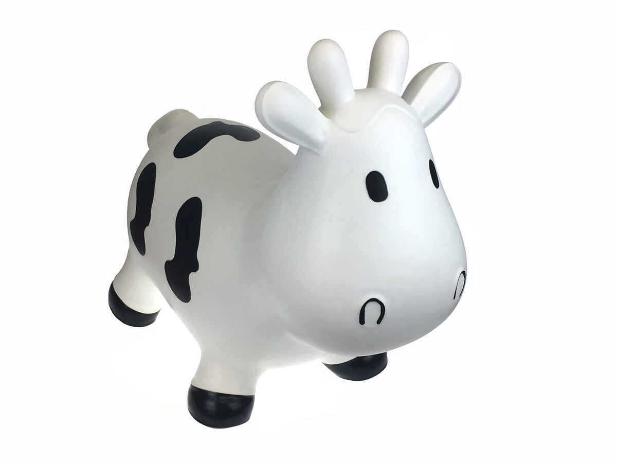 BOUNCY RIDER WHITE COW - Toyworld Frankston