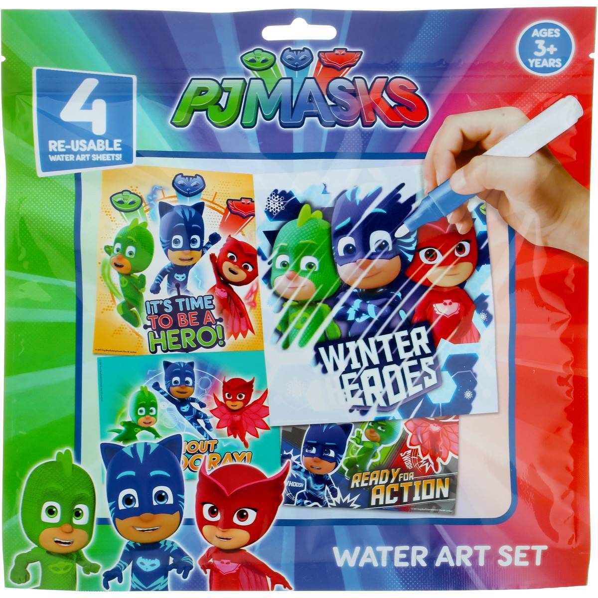PJ MASKS WATER ART SET - Toyworld Frankston
