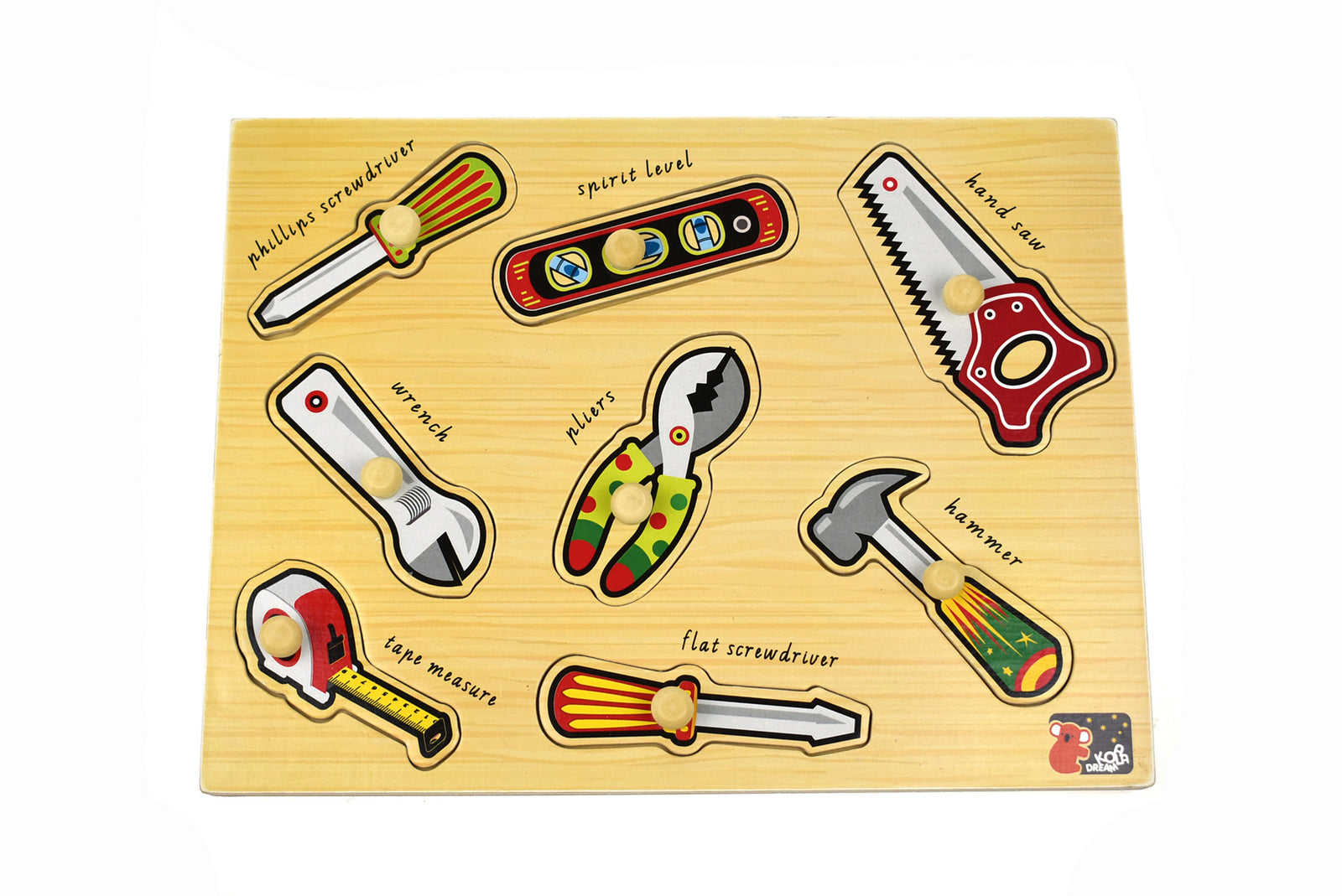 WOODEN TOOL PUZZLE | Toyworld Frankston | Toyworld Frankston