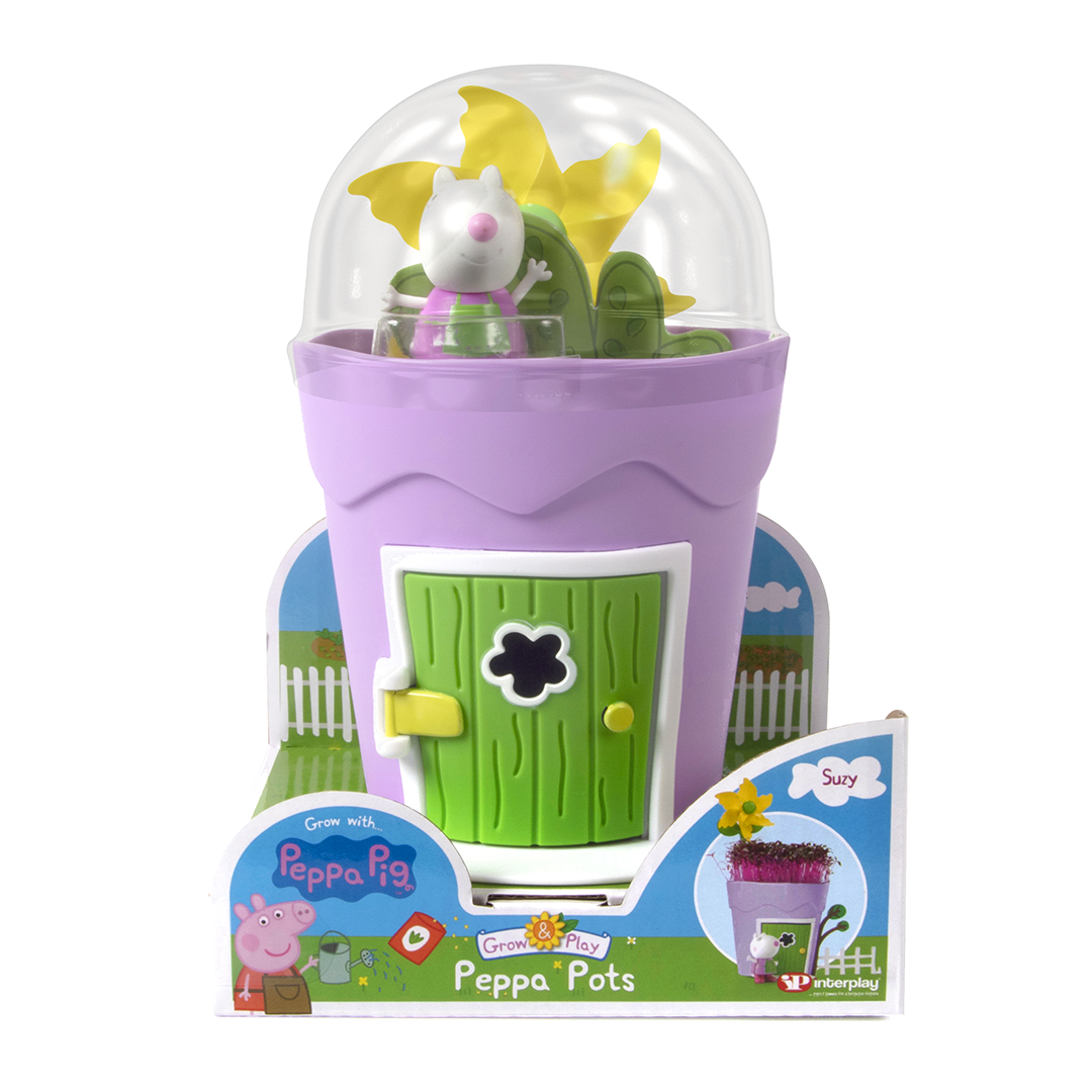 PEPPA PIG GROW & PLAY POTS SUZY - Toyworld Frankston